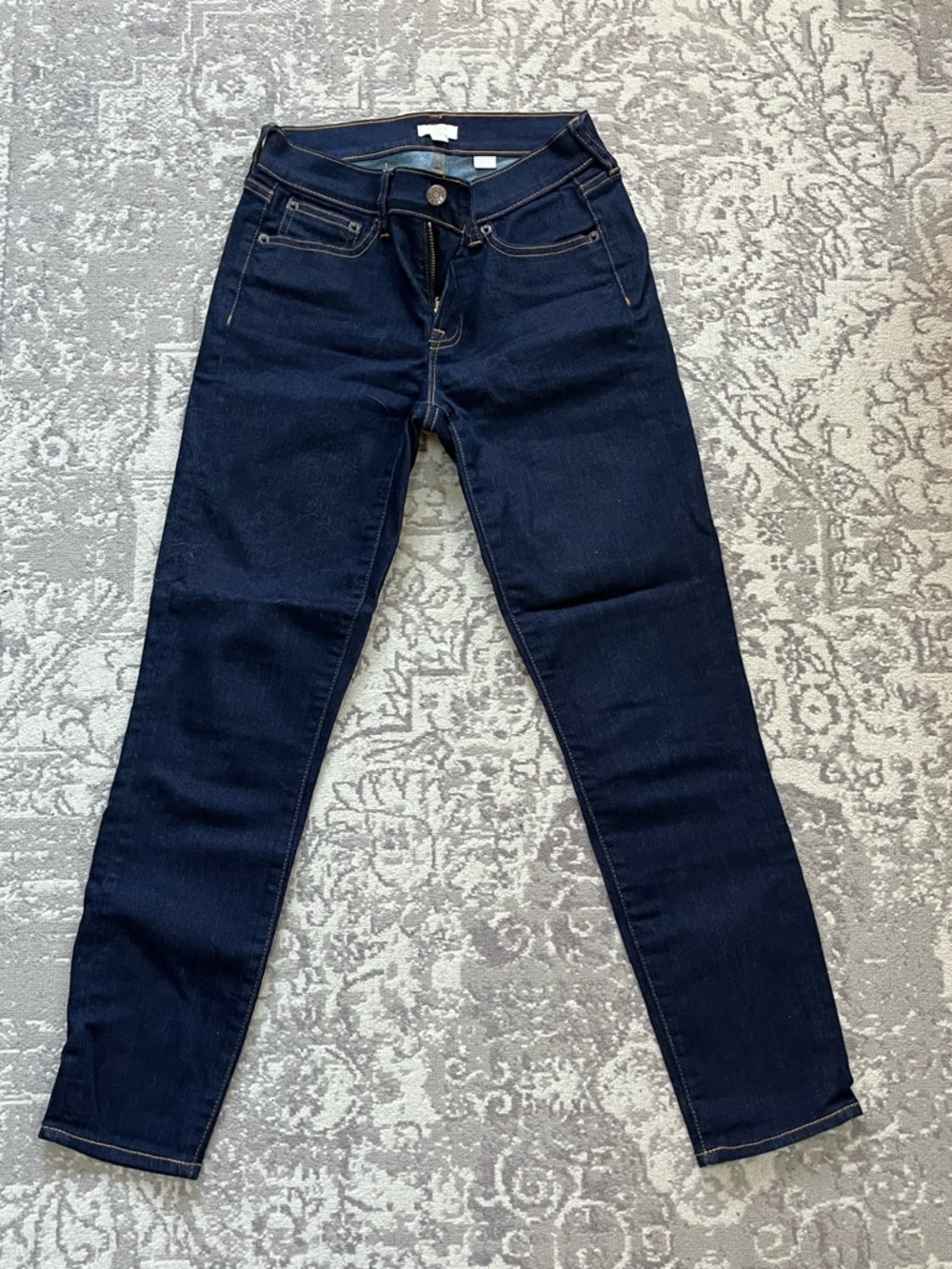 J. Crew Dark Indigo Skinny Jeans